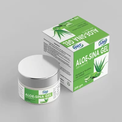 Aloe sina gel - Ayurvedic gel for soft and smooth skin - jami raza herbal