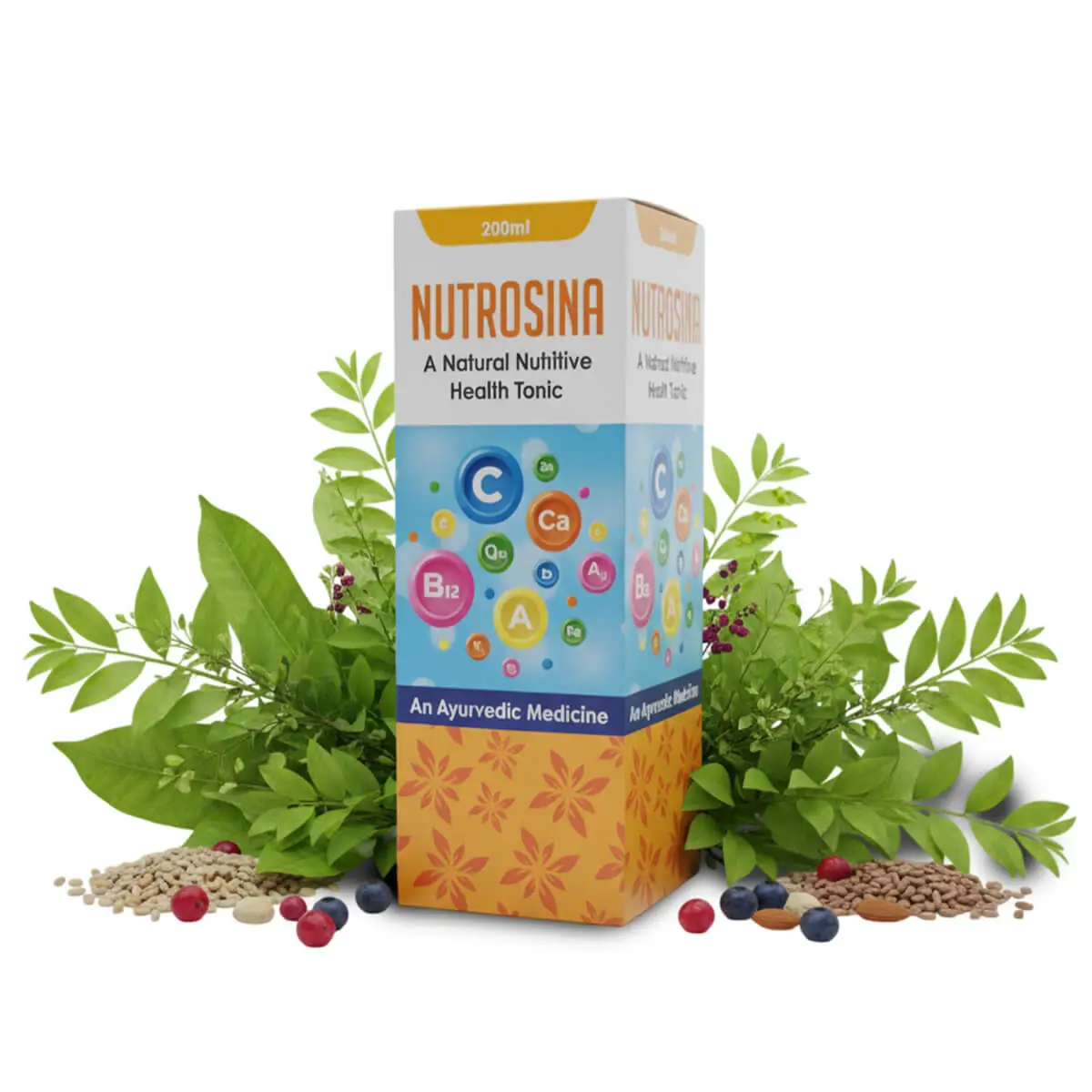 Nutrosina Ayurvedic Multivitamin Syrup -Jami raza herbal