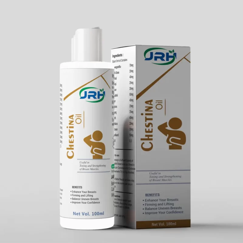 JRH Chestina Oil: Tones, Firms & Enhances Breasts Naturally - Jami Raza ...