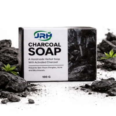 JRH Charcoal Soap Anti Acne, Deep Cleansing & Glowing Skin