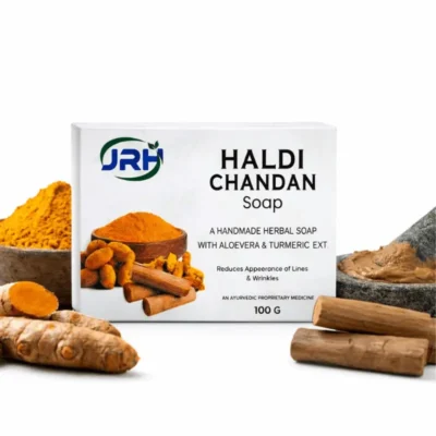 JRH Haldi Chandan Soap – Glow, Acne Control & Skin Brightening